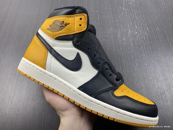 Cheap Air Yellow High 1 Toe OG Jordan 555088-711 0704